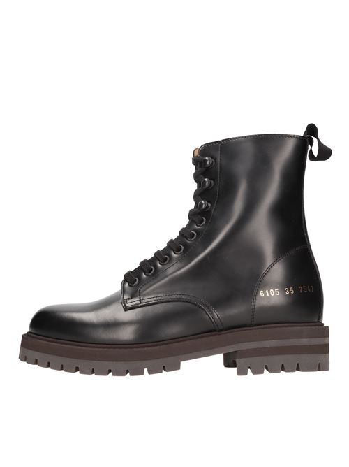 Leather ankle boots WOMAN BY COMMON PROJECT | 6105 COMBATNERO